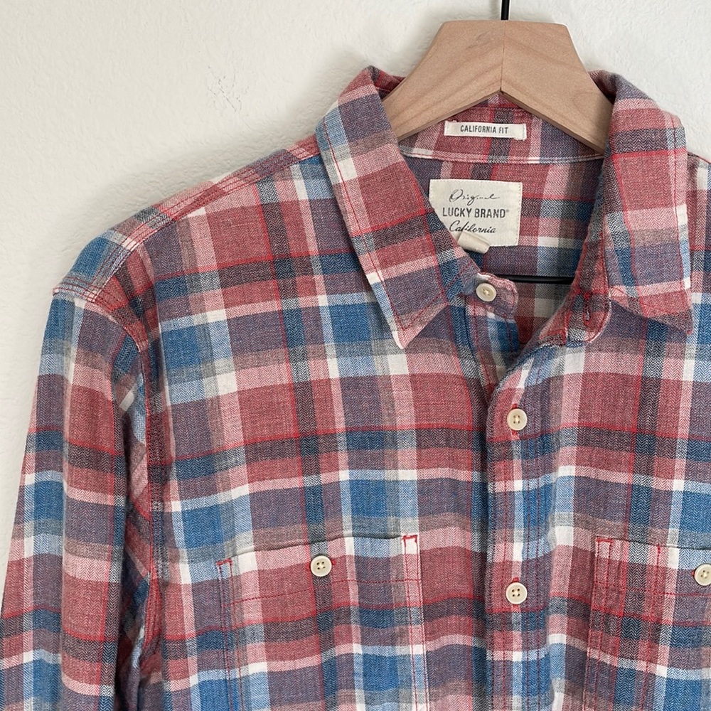Lucky Brand Men’s Plaid Shirt